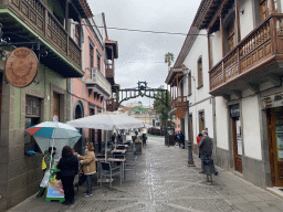 Northeast side of the Calle Real de la Plaza street