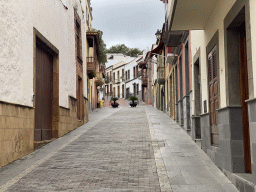 The Calle de la Herrería street, viewed from the Calle Real de la Plaza street