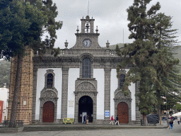 Front of the Basílica de Nuestra Señora del Pino church at the Plaza Nuestra Señora del Pino square