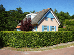Front of a villa at the Roompot Vakanties Kustpark Texel at De Koog