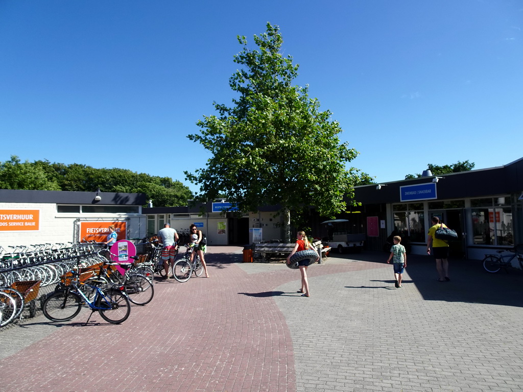 Main entrance of the Roompot Vakanties Kustpark Texel at De Koog