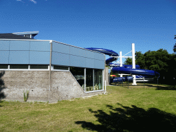 Exterior of Swimming Paradise Calluna at the Roompot Vakanties Kustpark Texel at De Koog