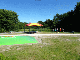 Playground and minigolf area at the Roompot Vakanties Kustpark Texel at De Koog