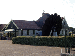 Front of a farm at the Bosrandweg road at De Koog