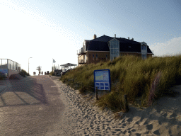 Front of the Strandhotel Noordzee at the Badweg road at De Koog