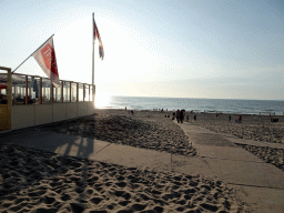 The beach at Beach Pavilion Paal 20 at De Koog