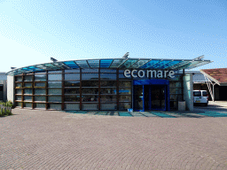 Entrance to the Ecomare seal sanctuary at the Ruijslaan street at De Koog