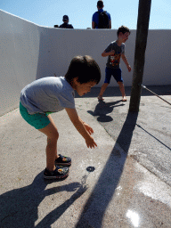 Max at the Speelwad playground at the Ecomare seal sanctuary at De Koog