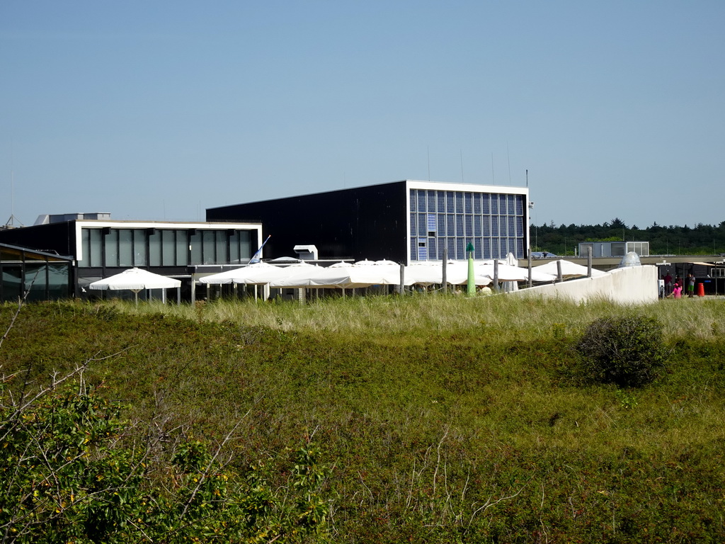 The Ecomare seal sanctuary at De Koog, viewed from the Dune Park