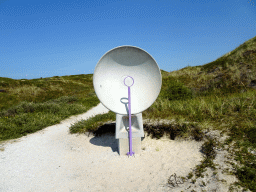 Sound amplifier at the Dune Park at the Ecomare seal sanctuary at De Koog