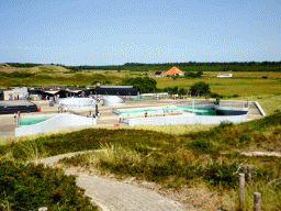 The Ecomare seal sanctuary at De Koog, viewed from the Dune Park