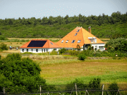 Farm near the Ecomare seal sanctuary at De Koog, viewed from the Dune Park
