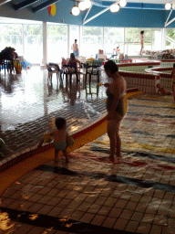 Miaomiao and Max at Swimming Paradise Calluna at the Roompot Vakanties Kustpark Texel at De Koog