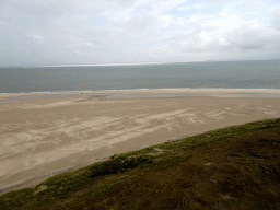 The beach and dunes at the north side of the Lighthouse Texel at De Cocksdorp, viewed from the viewpoint at the top floor