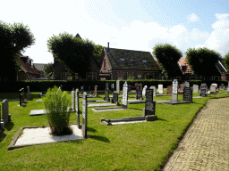 Cemetery at the southwest side of the Maartenskerk church at Oosterend