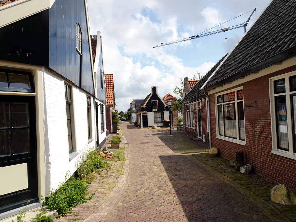 The Koetebuurt street at Oosterend