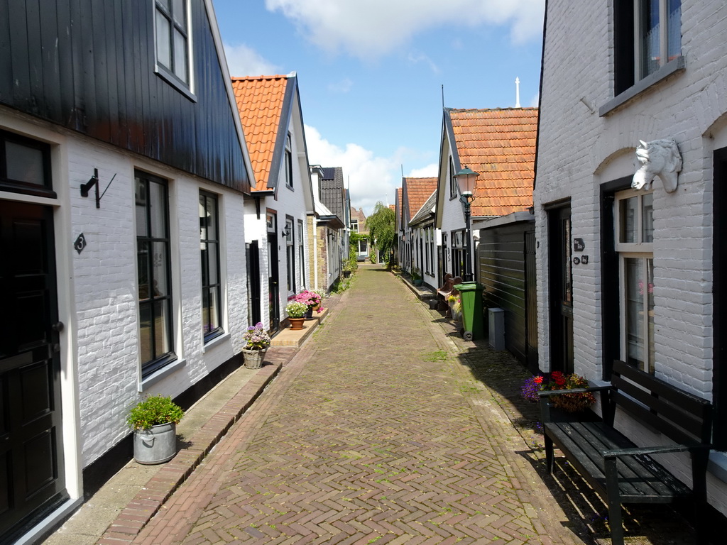 The Verlorenkost street at Oosterend