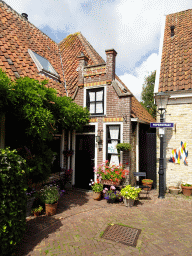 Front of a house at the Peperstraat street at Oosterend