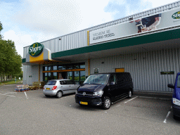 Front of the Sligro store at the Maricoweg road at Oudeschild