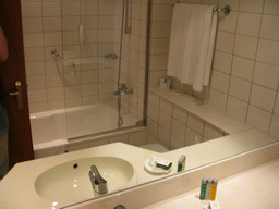 Interior of our bathroom at the Dorint Novotel hotel