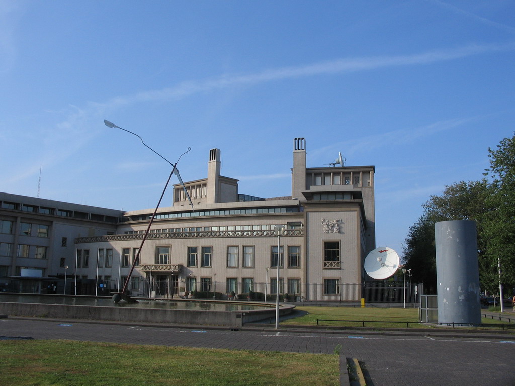 Front of the International Criminal Tribunal for the former Yugoslavia at the Churchillplein square