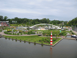 The southeast side of the Madurodam miniature park, viewed from the entrance