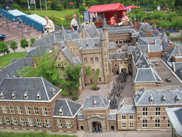 Scale model of the Binnenhof buildings of The Hague at the Madurodam miniature park