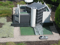 Scale model of the Huis van de Toekomst building of Rosmalen at the Madurodam miniature park