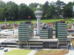 Scale model of Schiphol Airport at the Madurodam miniature park