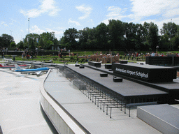 Scale model of Schiphol Airport at the Madurodam miniature park