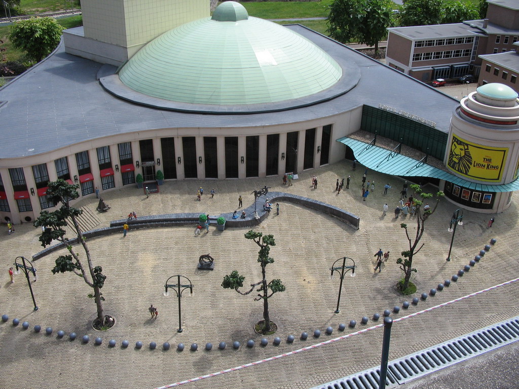Scale model of the Circustheater of Scheveningen at the Madurodam miniature park