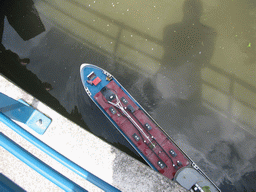 Scale model of a ship at the Madurodam miniature park