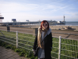 Miaomiao at the Pier of Scheveningen