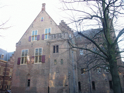 Back side of the Ridderzaal, at the Binnenhof