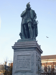 Statue of King Willem I on the Plein square