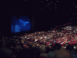Inside the Fortis Circustheater in Scheveningen, at the start of the musical `Tarzan`