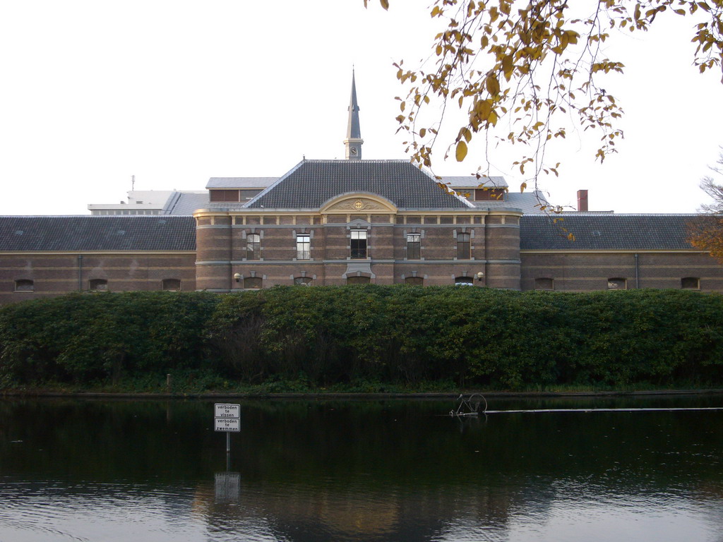 Koninklijke Stallen (Royal Stables), from the Paleistuin (Royal Garden)