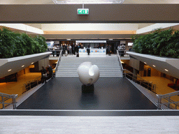 Central staircase at at the World Forum conference center during the HandsOn: Biobanks 2013 conference