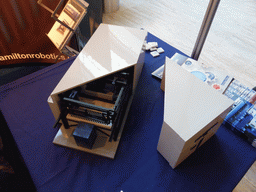 Scale model of a biobank at the HandsOn: Biobanks 2013 conference at the World Forum conference center