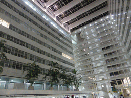Inside the City Hall, by night