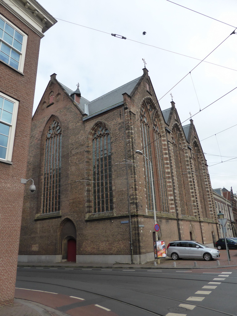 The Kloosterkerk church at the Parkstraat street