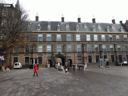 The southwest entrance to the Binnenhof square