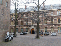 The Ministry of General Affairs building at the Binnenhof square