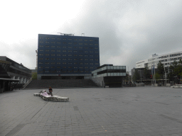 The Spuiplein square with the Mercure Hotel