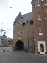 North side of the Gevangenpoort museum at the Plaats square