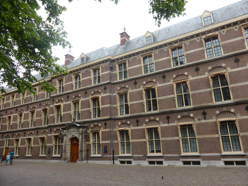 The Ministry of General Affairs building at the Binnenhof square