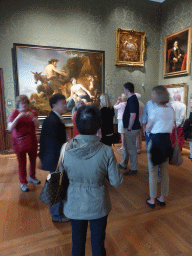 Miaomiao`s parents in Room 12 at the Second Floor of the Mauritshuis museum