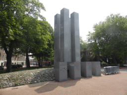 Monument for the Second World War at the Carnegieplein square