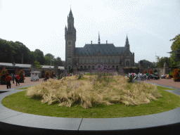 Front of the Peace Palace at the Carnegieplein square