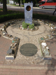 The World Peace Flame at the Carnegieplein square